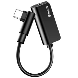 ADAPTADOR USB C MACHO P/ USB C FEMEA + JACK 3.5mm