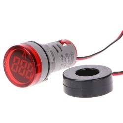 AMPERIMETRO DIGITAL PAINEL LED VERMELHO 0-100A