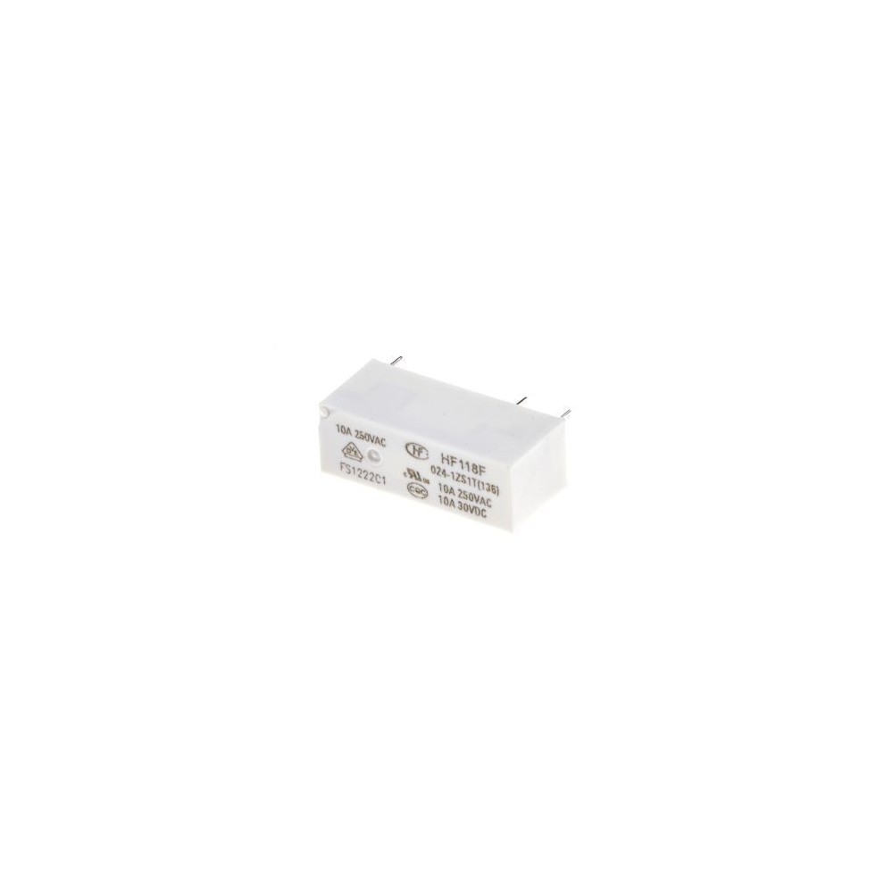 RELE ELETROMAGNETICO SPDT 24VDC 10A