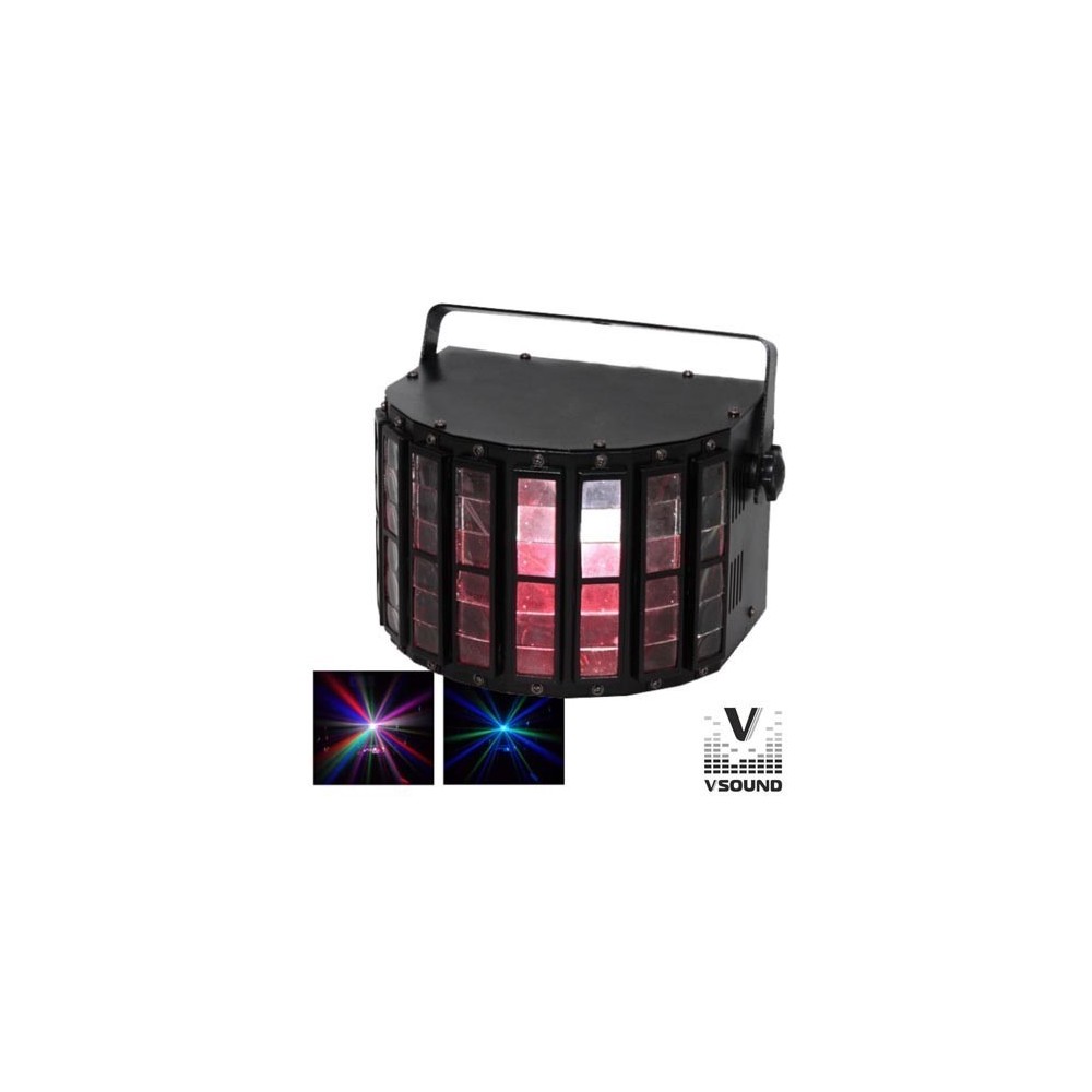 PROJETOR LUZ C/LED RGB SIX DERBY DMX VSOUND PROJETOR LUZ C/LED RGB SIX DERBY DMX VSOUND