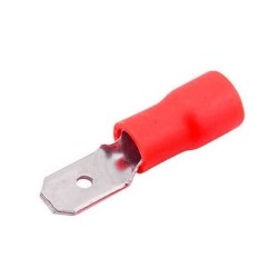 TERMINAL FASTON MACHO  ISOLADO 1,5 - 6,3mm (pack 10)