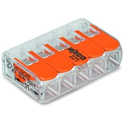 União de 5 ligações, 450V, 0.2...4mm2, até 32A