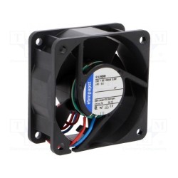 VENTILADOR 24VDC / 18-26VDC 60X60X25mm 2,6W 5600Rpm