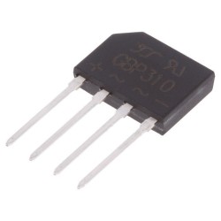 PONTE RETIFICADORA MONOFASICA 1000V 3A