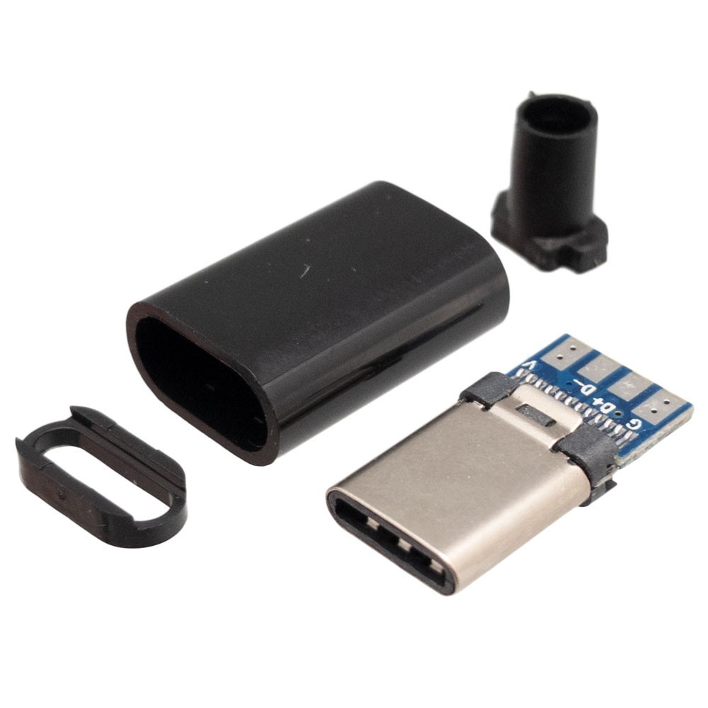FICHA USB C 3.1 P/ SOLDAR CABO FICHA USB C 3.1 P/ SOLDAR CABO