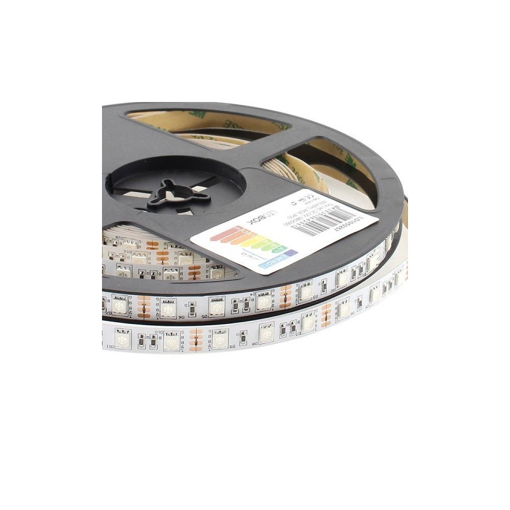 FITA LED 60LED RGB 12VDC 9W IP20