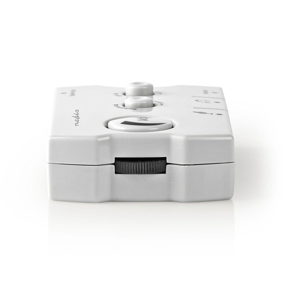 SELECTOR AUDIO ANALOGICO 2x 3.5MM | 3x 3.5MM FEMEA + 2.5MM F
