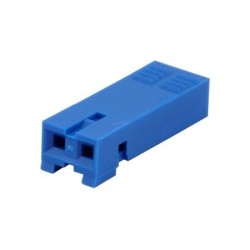 FICHA FEMEA 2 PINOS 2.54MM SEM CONTACTOS FCI