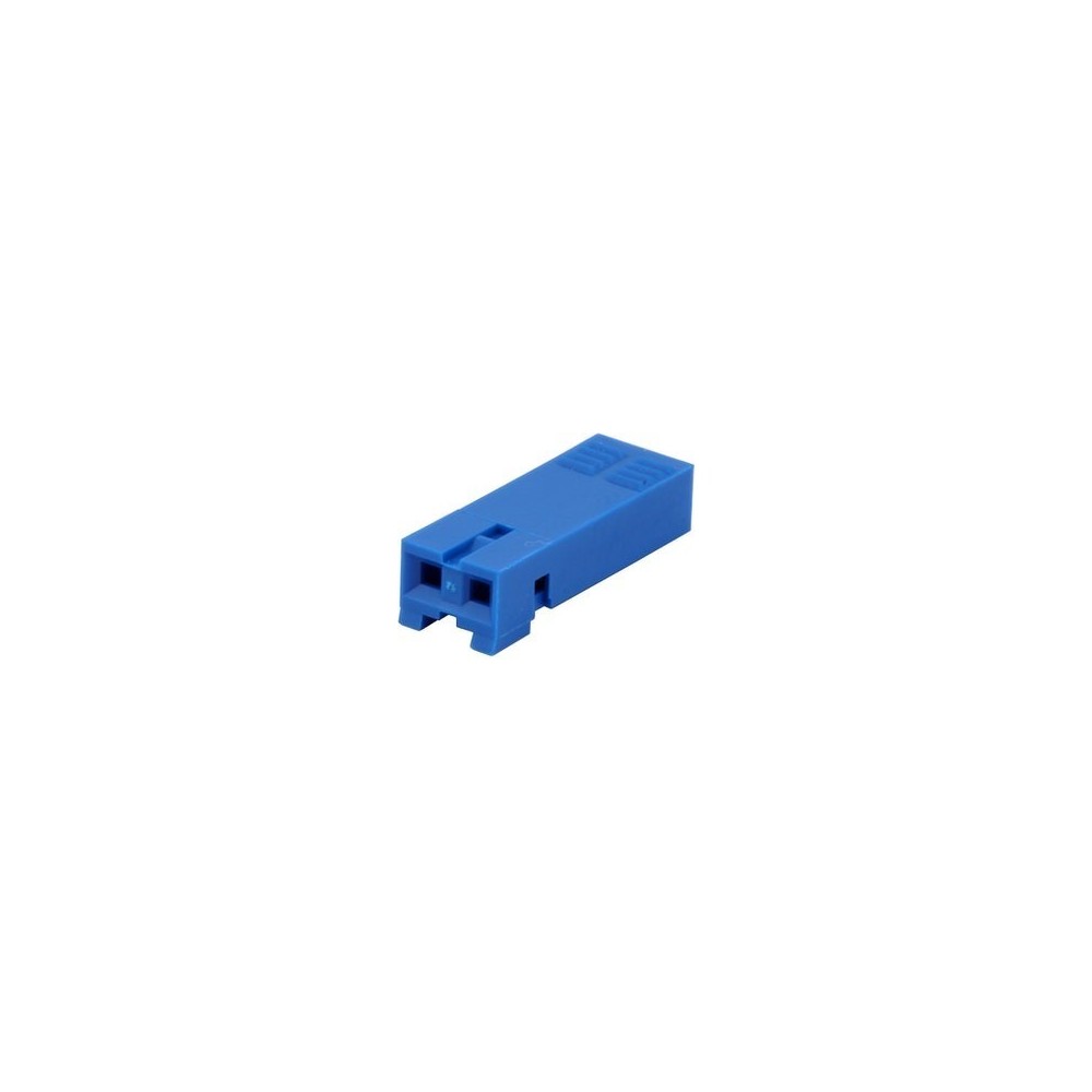FICHA FEMEA 2 PINOS 2.54MM SEM CONTACTOS FCI