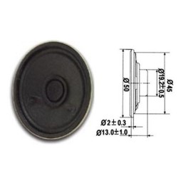ALTIFALANTE MINIATURA 0.5W 8 Ohms 50mm