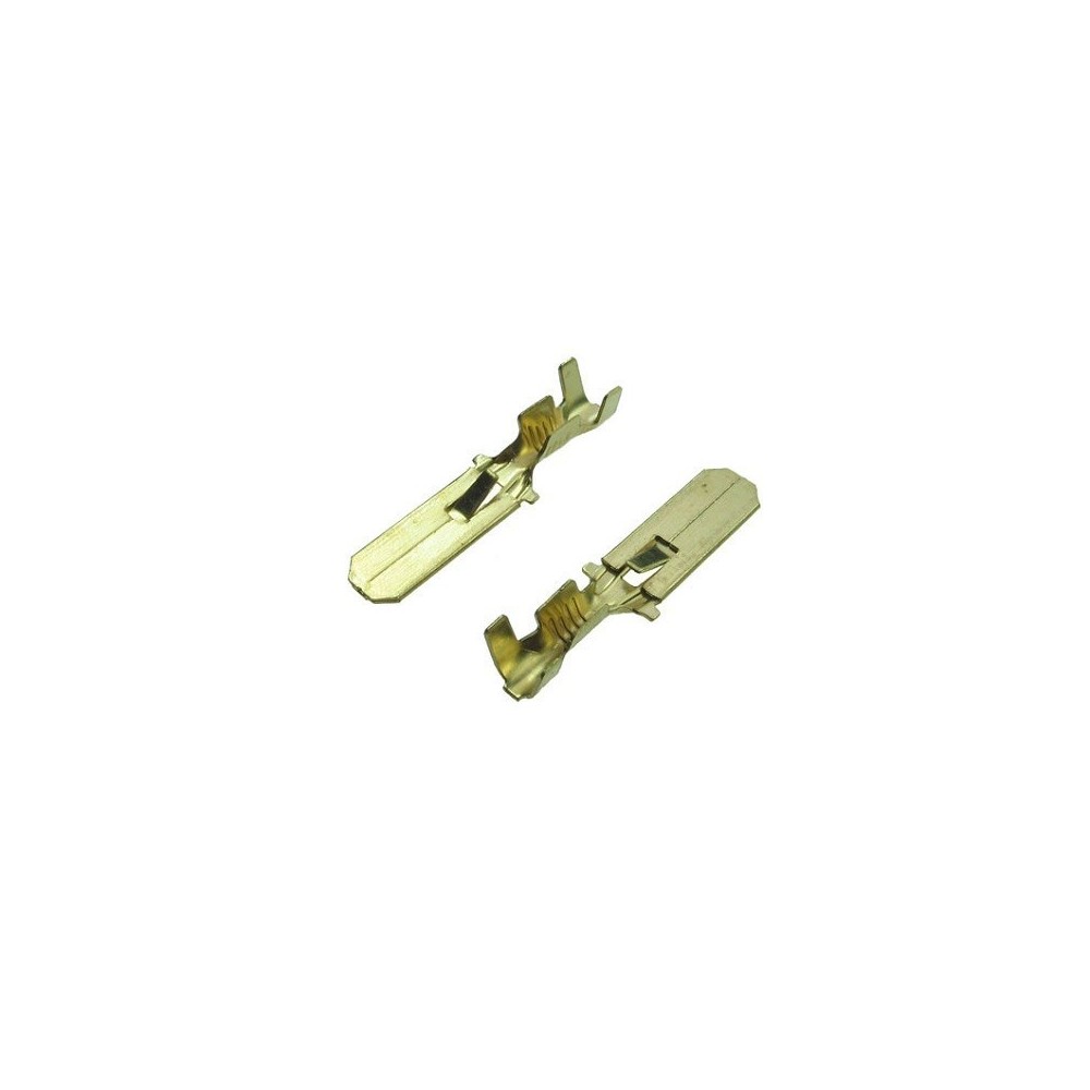 TERMINAL FASTON MACHO 1-6.3mm (PACK 100 UNIDADES)