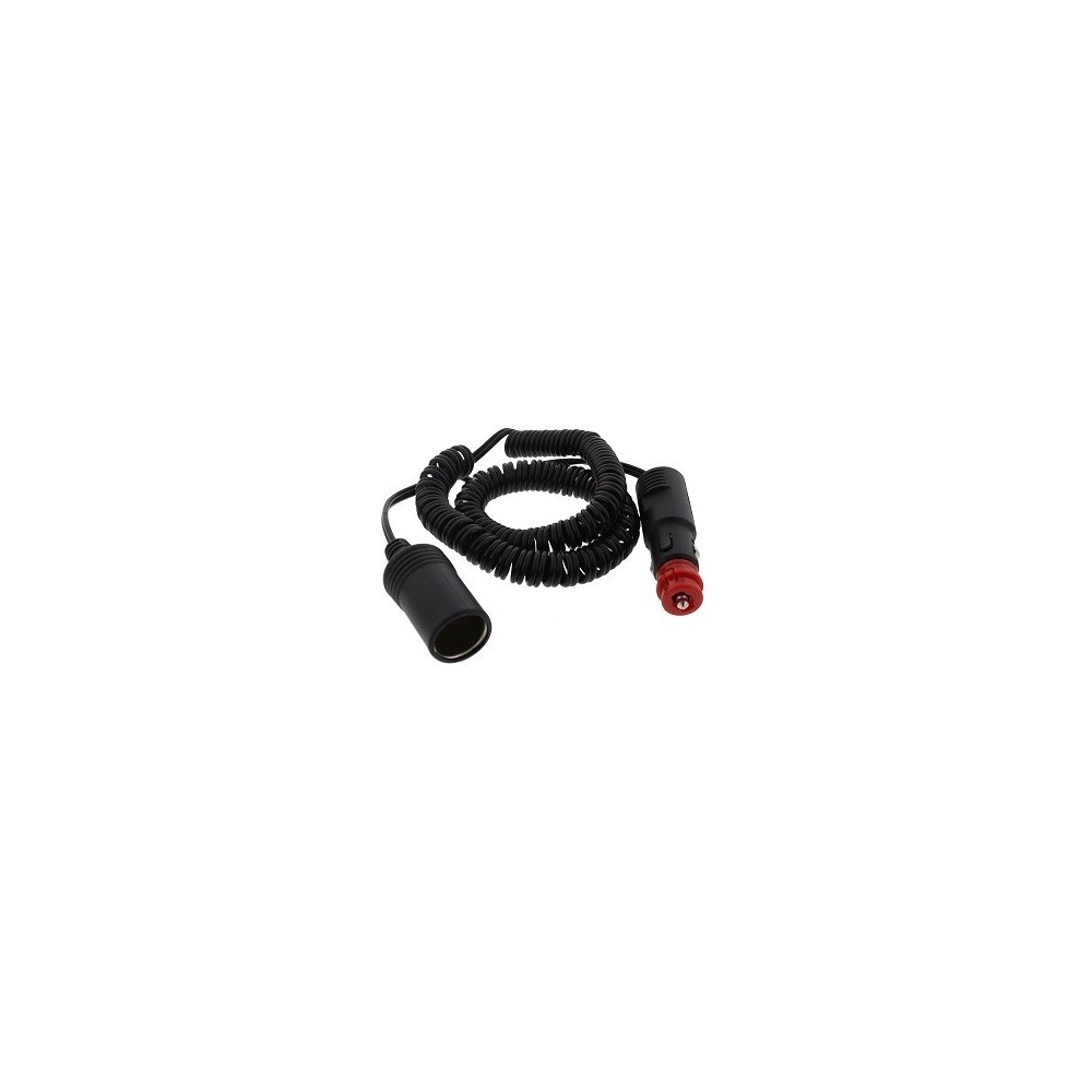 EXTENSAO ESPIRAL 3MTS FICHA ISQUEIRO 12/24V MAX 8A EXTENSAO ESPIRAL 3MTS FICHA ISQUEIRO 12/24V MAX 8A