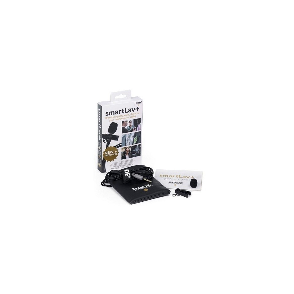 MICROFONE LAPELA RODE P/ SMARTPHONE SMARTLAV+