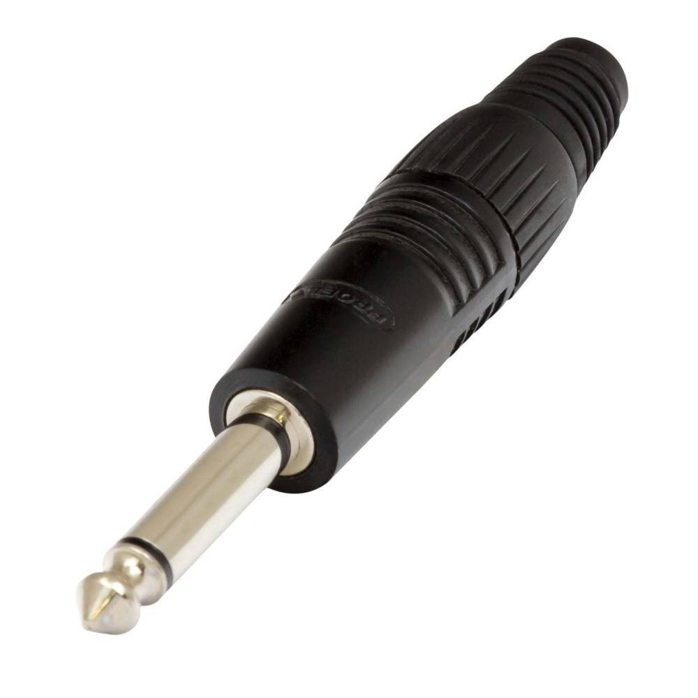 FICHA JACK 6.3MM MONO P/ CABO MAX 7.5MM  PROEL