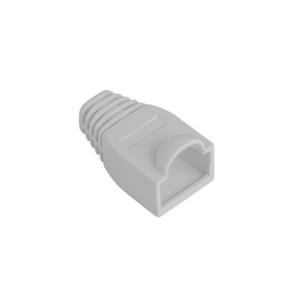 CAPA PARA FICHAS RJ45 CINZA