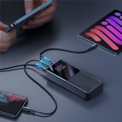 POWERBANK 20000mA FICHA TIPO C QUICK CHARGE S3