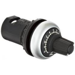 POTENC/ROTATIVO LINEAR C/INTERRU/4K7 0.5W 22MM PA6-GF30