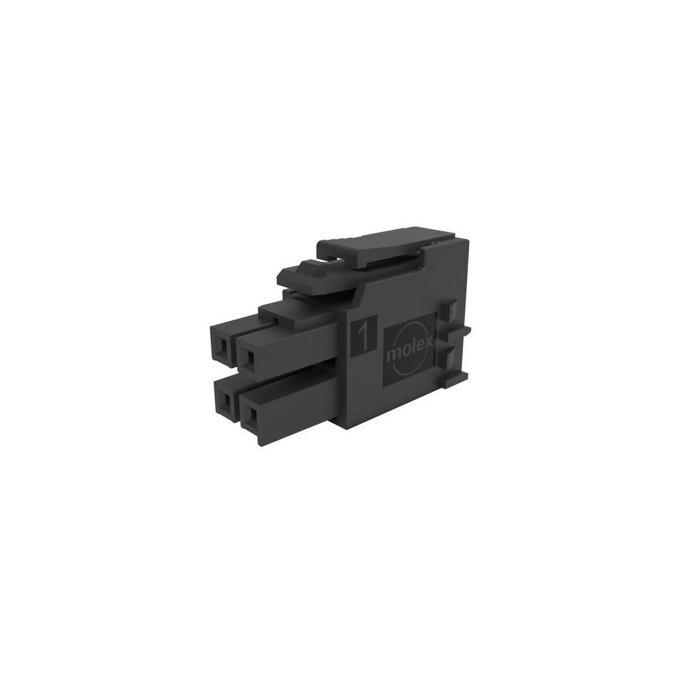FICHA MOLEX 4 PINOS FEMEA