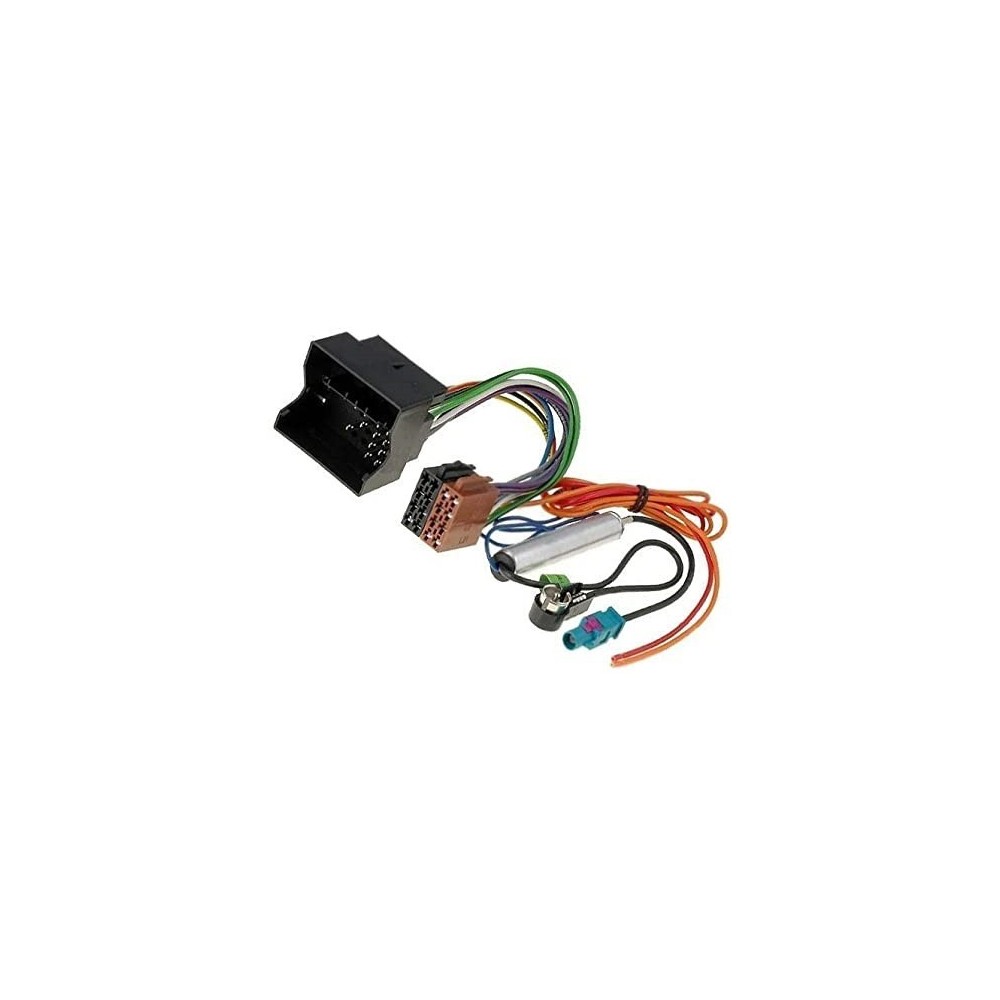 CABO ADAPTADOR AUDIO ISO + ANTENA CITROEN PEUGEOT