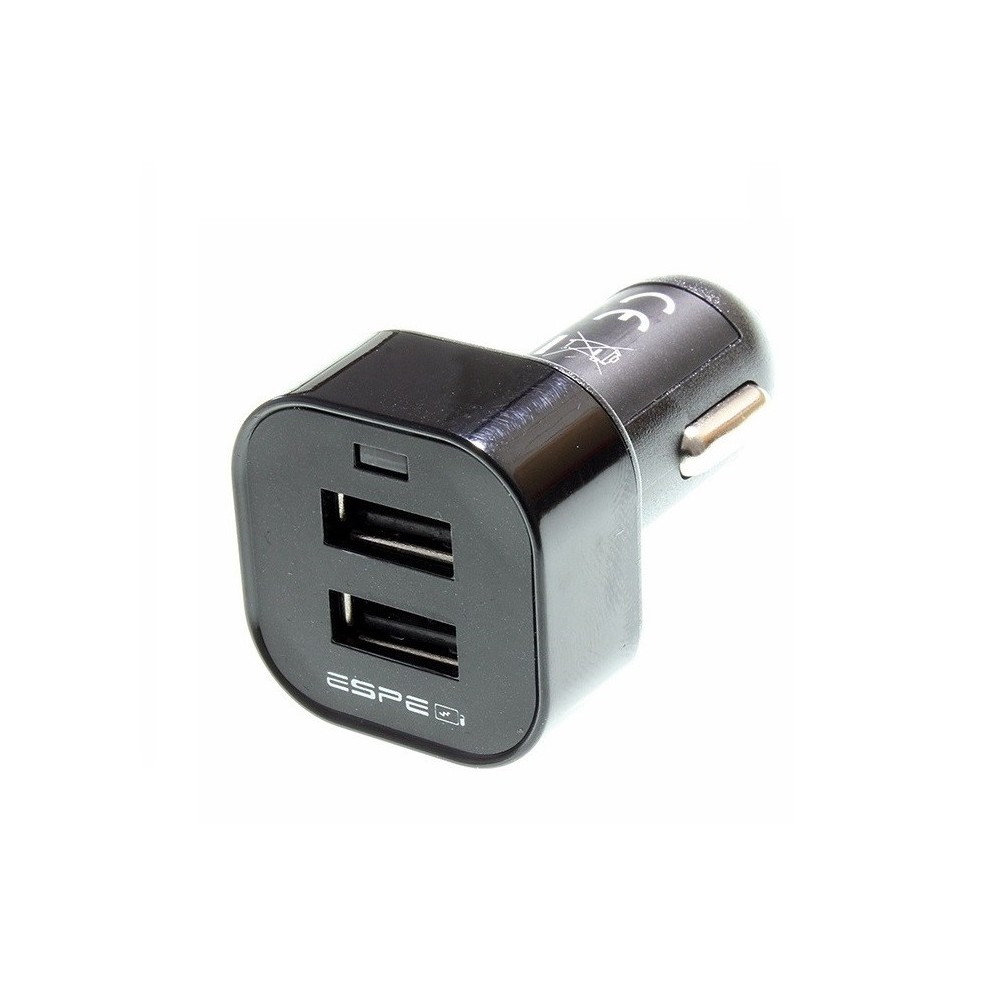 CARREGADOR / ADAPTADOR ISQUEIRO/ 2xUSB 2.1A 12/24V