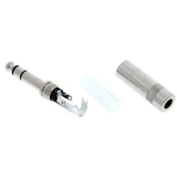 FICHA JACK 6.35mm MACHO STEREO P/ EXT REAN