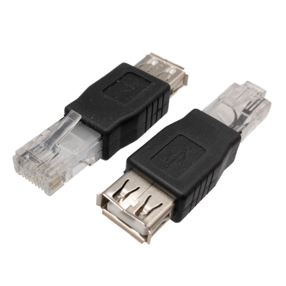 ADAPTADOR USB MACHO / RJ45 FEMEA