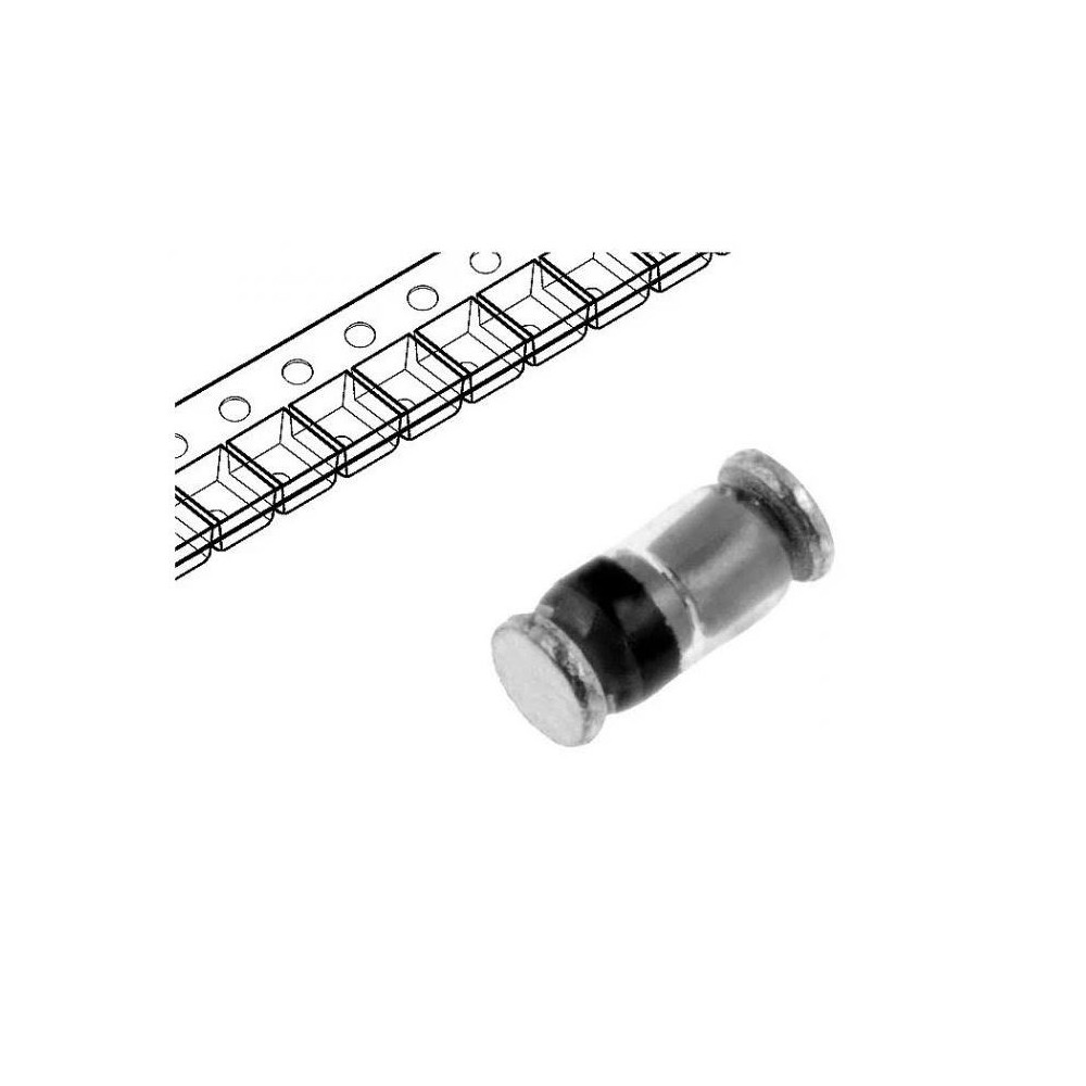 ZENER EM SMD 5.1V 0.5W SOD80C
