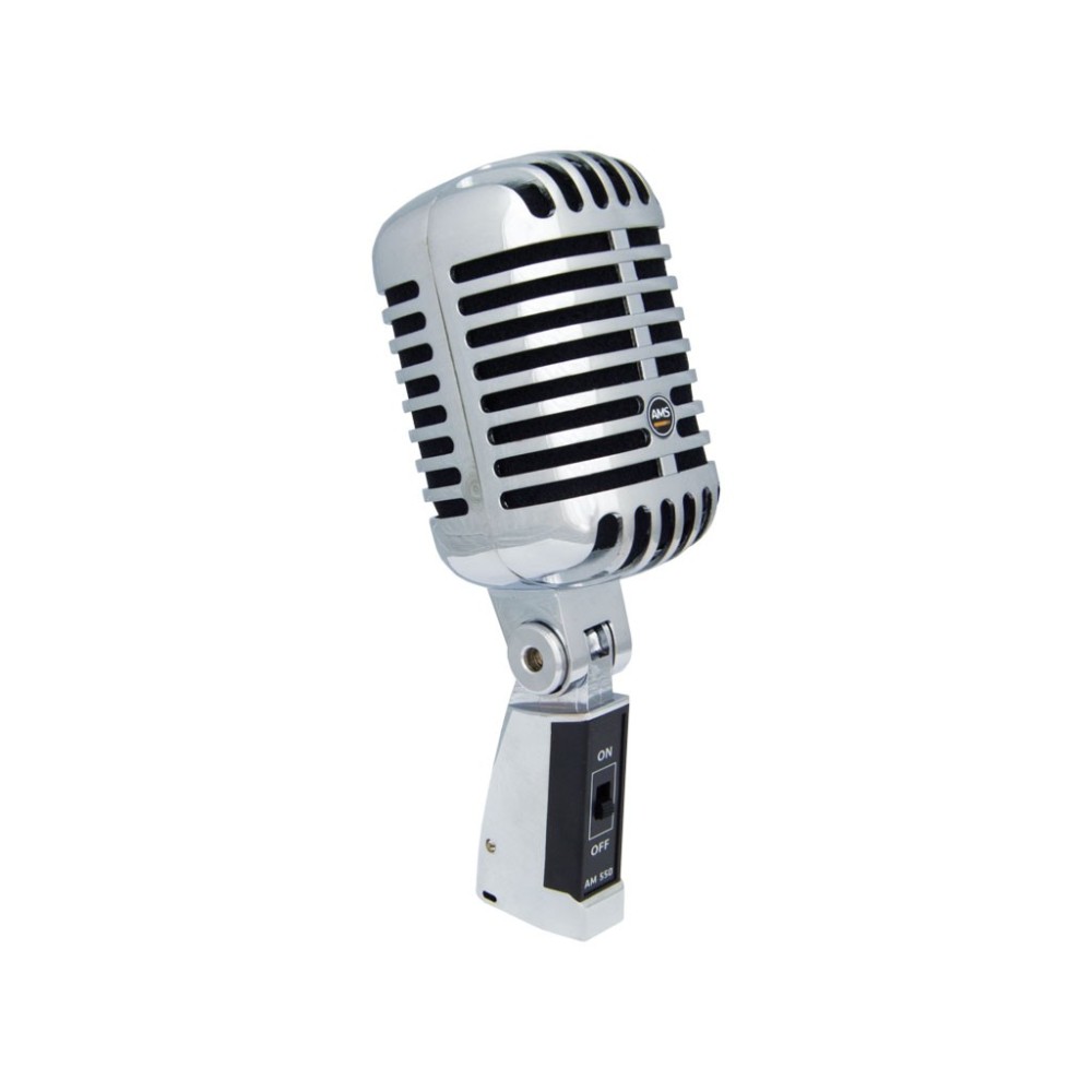 Microfone Dinamico Para Vozes  Vintage