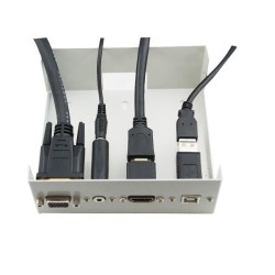 KIT CAIXA C/ LIGAÇÕES HDMI / VGA + AUDIO E USB P/ 10METROS