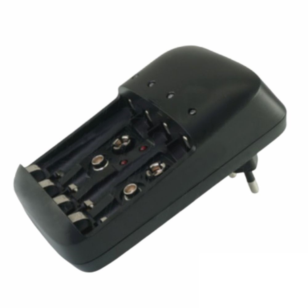 CARREGADOR BATERIAS NI-CD NI-MH PARA AA - AAA - 9V