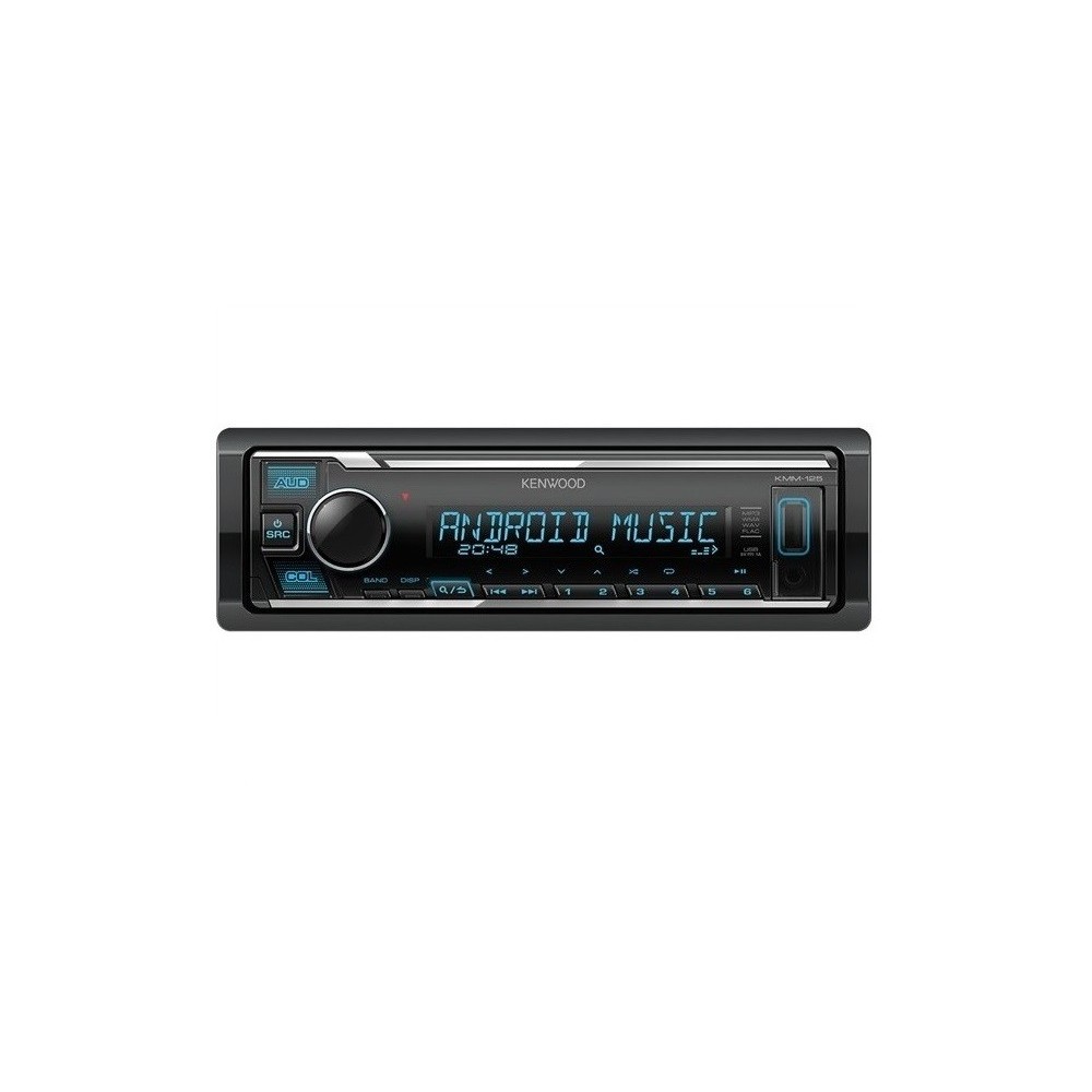 KENWOOD KMM-125 AUTO RADIO LEITOR USB MP3 WMA PRE-OUT VARIOCOLOR