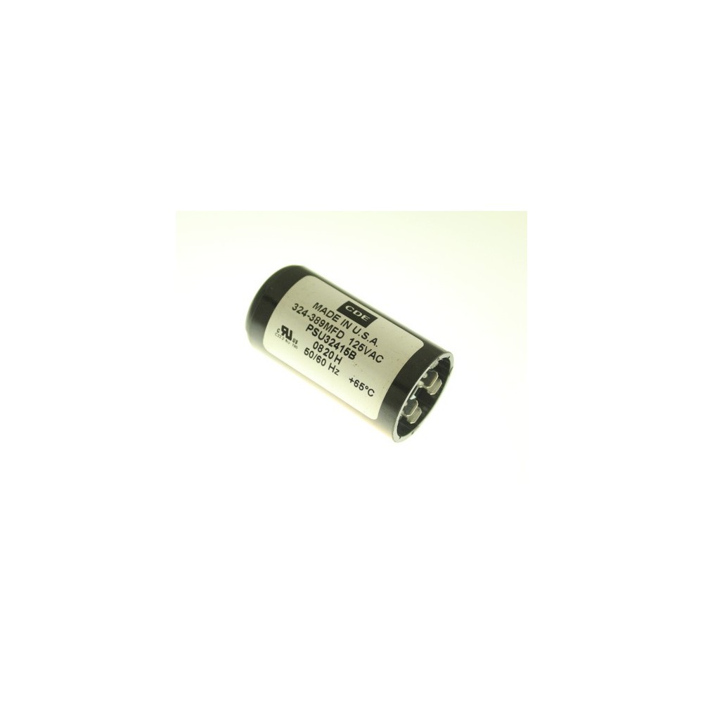 CONDENSADORES DE ARRANQUE  324/389MF 125V