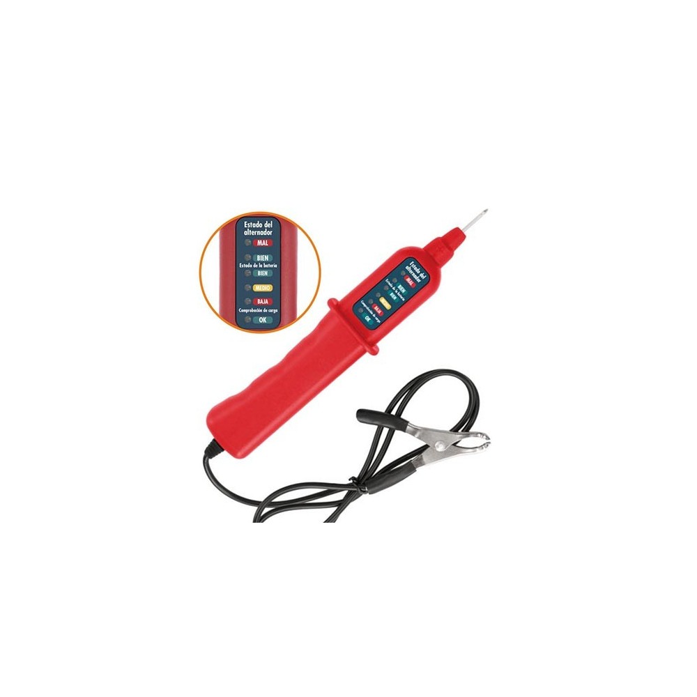 TESTADOR BATERIAS / ALTERNADOR 12V
