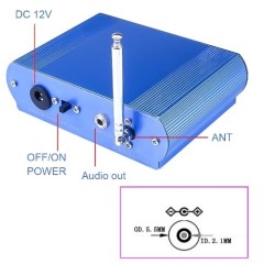 LEITOR MP3 COM RADIO USB / SD / BLUETOOTH COM LCD