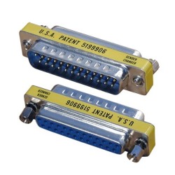 ADAPTADOR SUB-D 25P MACHO / FEMEA