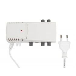 AMPLIFICADOR PARA VIVENDA VHF/UHF 20dB 5G 4 SAIDAS