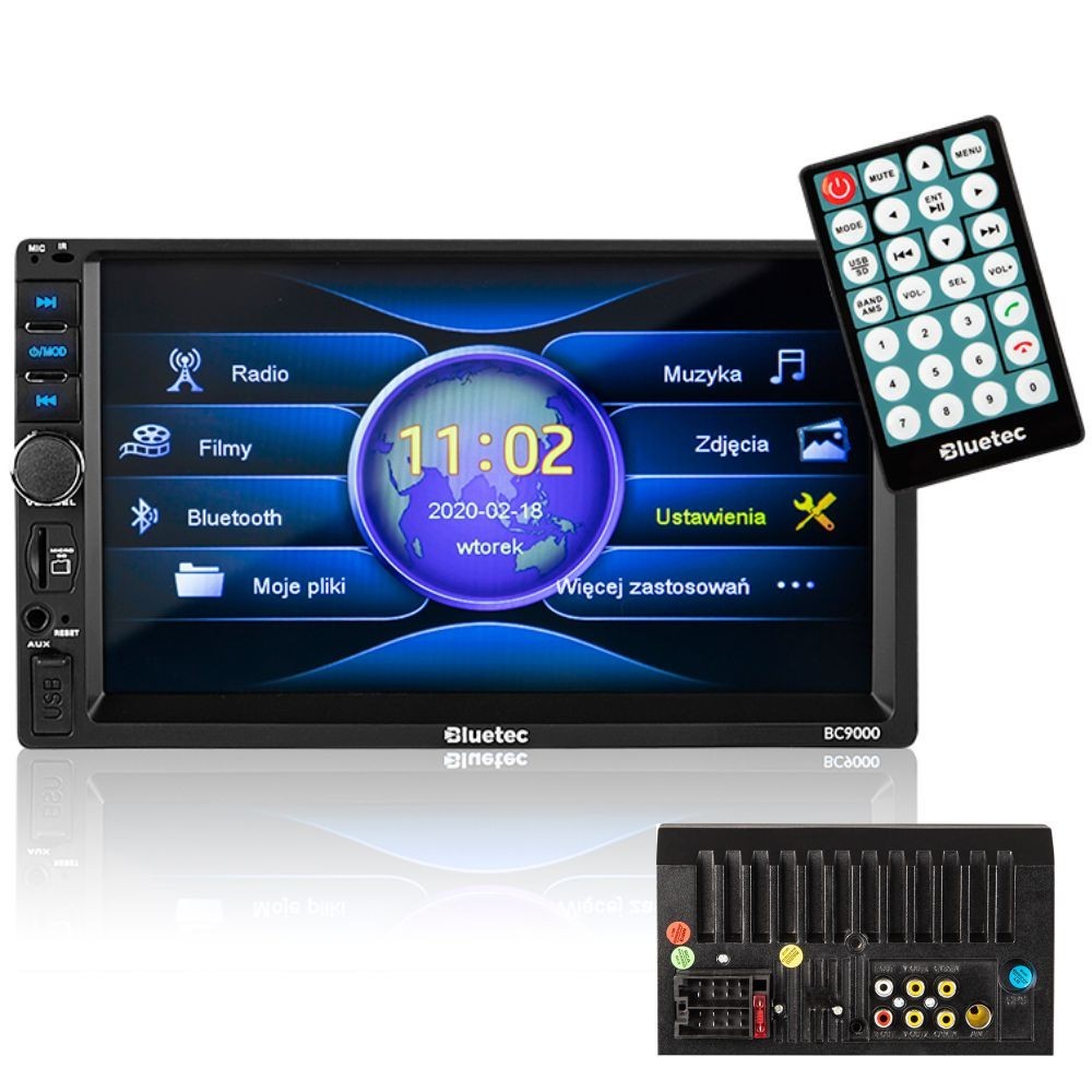 AUTO RADIO 2 DIN USB SD BLUETOOTH