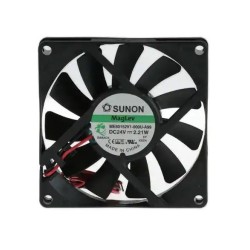 VENTILADOR 24VDC 80X80X15mm 62,86m3/H 34.7DB
