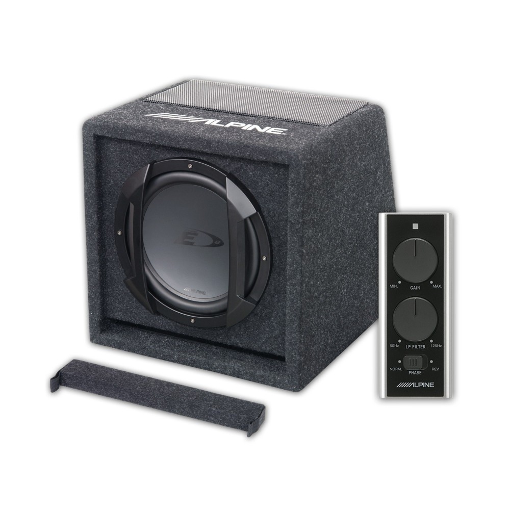 SUBWOOFER ATIVO 8" 100W BASS REFLEX ALPINE