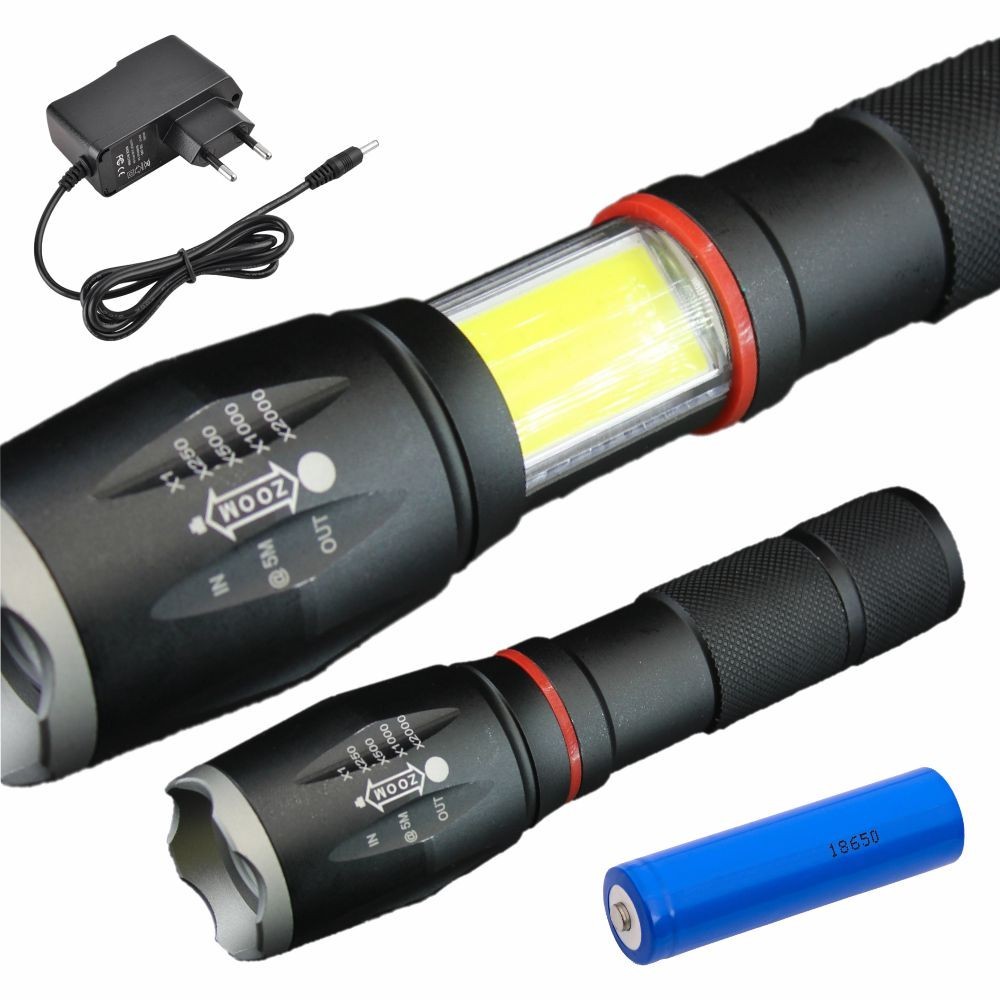 LANTERNA 10W 800LM COM ZOOM