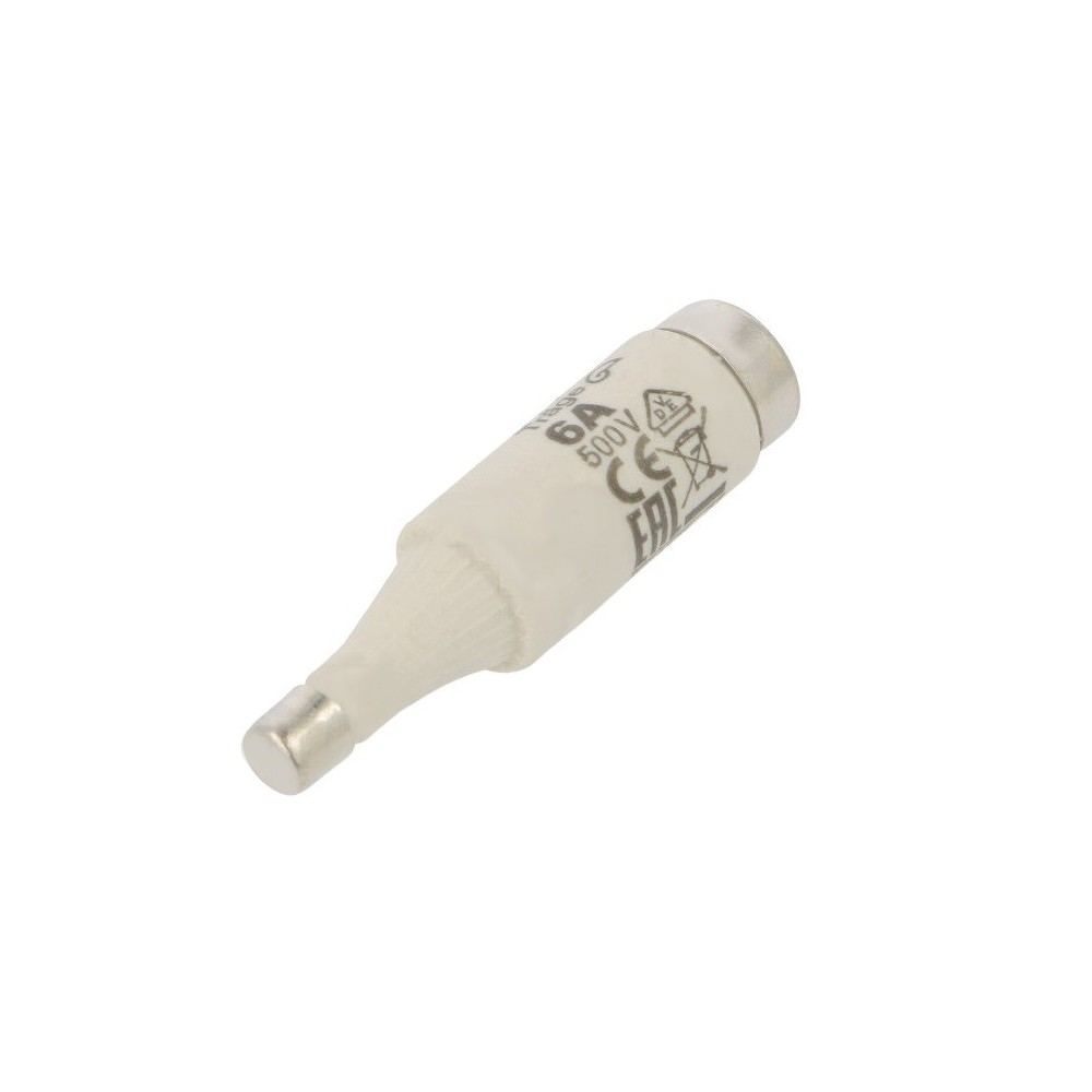 FUSIVEL CERAMICO INDUSTRIAL gG DI 6A 500VAC
