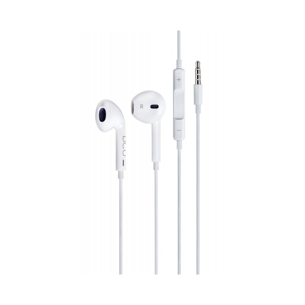 AURICULARES COM MICRO + CONTROLE VOLUME COMPATIVEL APPLE DCU AURICULARES COM MICRO + CONTROLE VOLUME COMPATIVEL APPLE DCU
