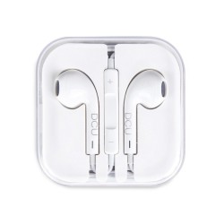 AURICULARES COM MICRO + CONTROLE VOLUME COMPATIVEL  APPLE DCU