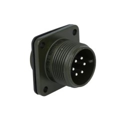 FICHA CIRCULAR DS/MS MACHO 6 PINOS AMPHENOL