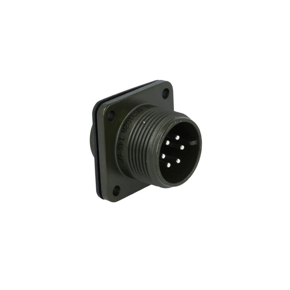 FICHA CIRCULAR DS/MS MACHO 6 PINOS AMPHENOL