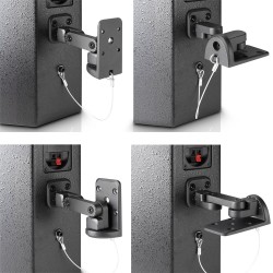 SUPORTE PAREDE PARA COLUNA BRANCO