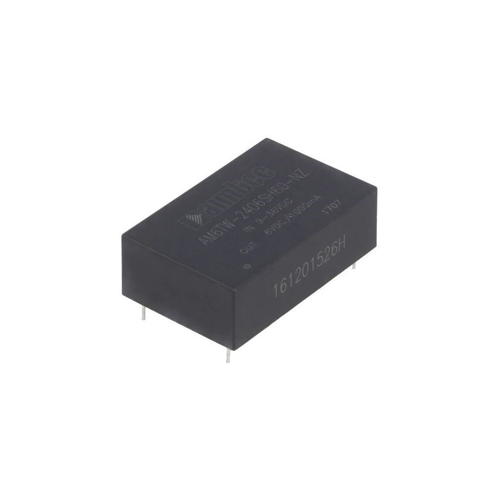 CONVERSOR DC/DC 9...36V 1A 6W
