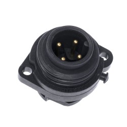 FICHA CIRCULAR MACHO 4 PINOS AMPHENOL