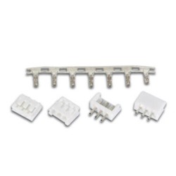 CONJUNTO FICHAS PIN-SOCKET 2 PINOS 1 MACHO / 1 FEMEA