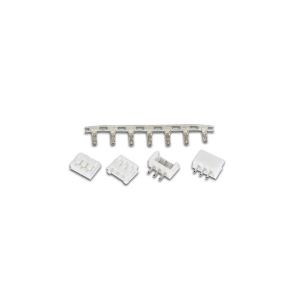 CONJUNTO FICHAS PIN-SOCKET 2 PINOS 1 MACHO / 1 FEMEA